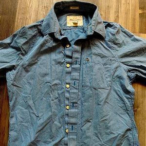 Abercrombie & Fitch Long Sleeve Button-Up Dress Shirt (L)